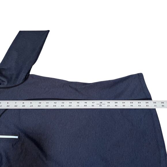 *3-Pack* Cadmus Women's Compression Quarter Zip Pullover Top Navy Blue Medium - Picture 7 of 8